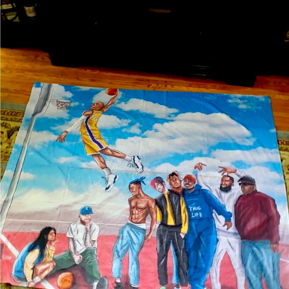 All The Fallen Legends in Heaven Tapestry Large